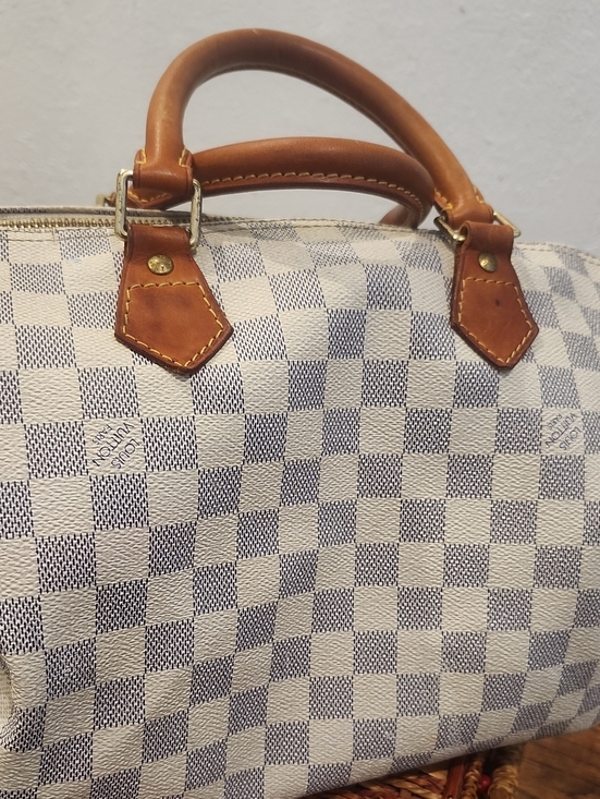 Louis Vuitton Handbags - Louis Vuitton Damier Azur Speedy 30 (2010)